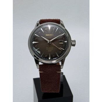 Custom Seiko Mod • Brown Rose Gold Cocktail Presage • 40.5mm